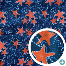 Load image into Gallery viewer, Starfish Drawstring (large wet bag)