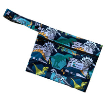 Load image into Gallery viewer, Dinosaurs (small wet bag)