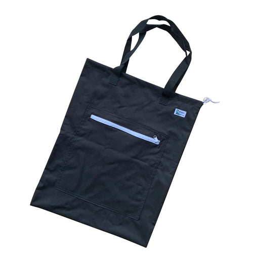 Just Plain - Black Tote (large wet bag)