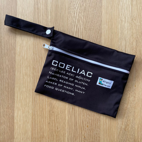 Coeliac definition (small wet bag)