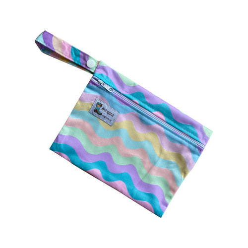 Sherbet Waves (small wet bag)