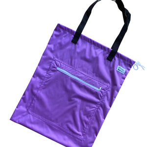 Block colour Tote (large wet bag)