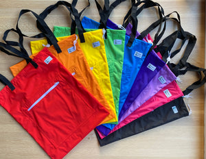 Block colour Tote (large wet bag)