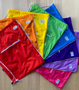 Block colour Drawstring (large wet bag)