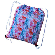Load image into Gallery viewer, Jellyfish Drawstring (large wet bag)