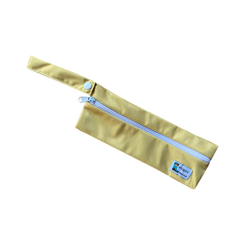 Just Plain - Mellow Yellow (cutlery or toothbrush wet bag)