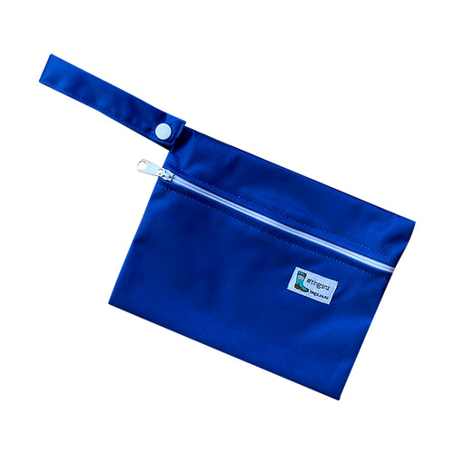 Just Plain - Mid Blue (small wet bag)