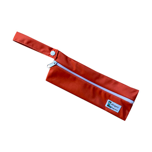 Just Plain - Rust (cutlery or toothbrush wet bag)
