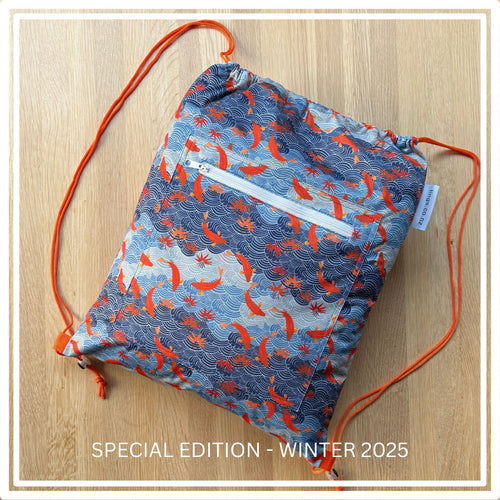 Special Edition - Koi Drawstring (large wet bag)