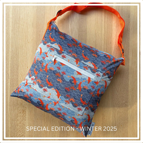 Special Edition - Koi 'The Square' (crossbody wet bag)