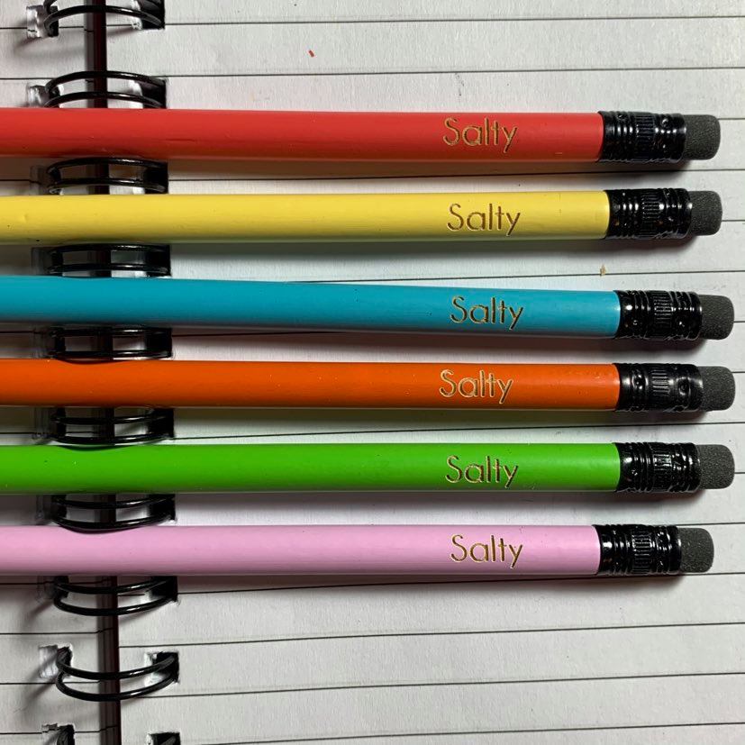 Salty - Pencils by Make-A-Point