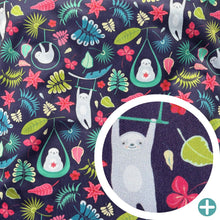 Load image into Gallery viewer, Sloths (medium wet bag)