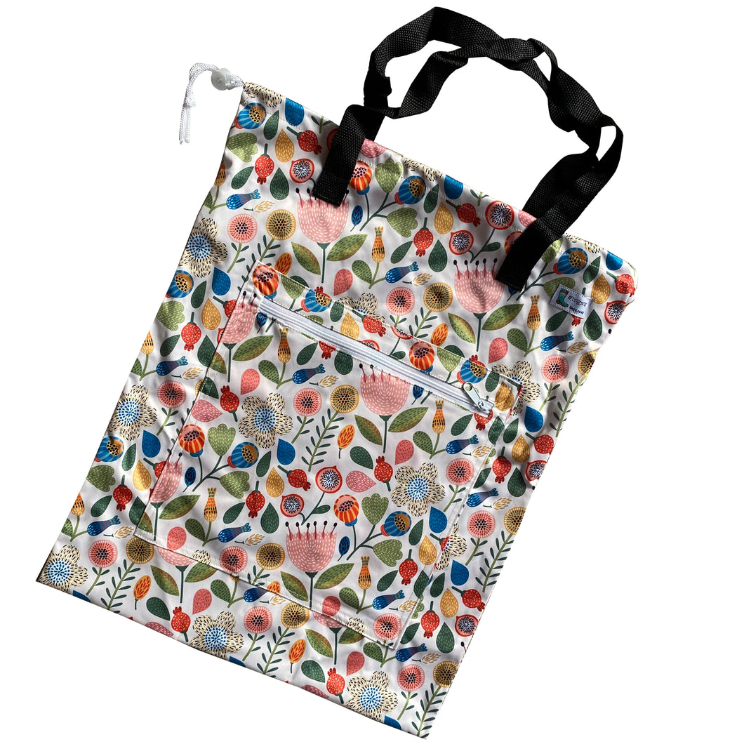 In the garden Tote (large wet bag)