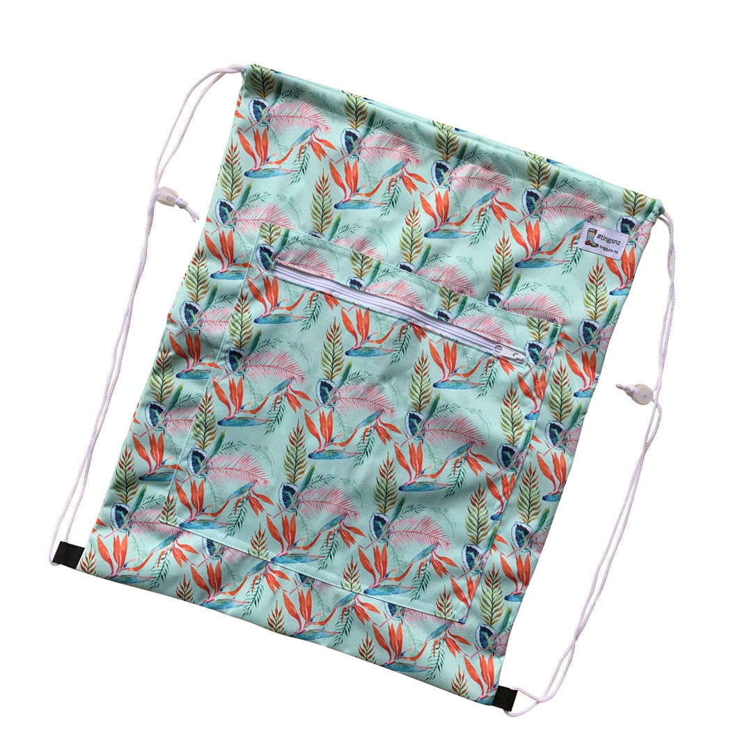 Paradise Drawstring (large wet bag)