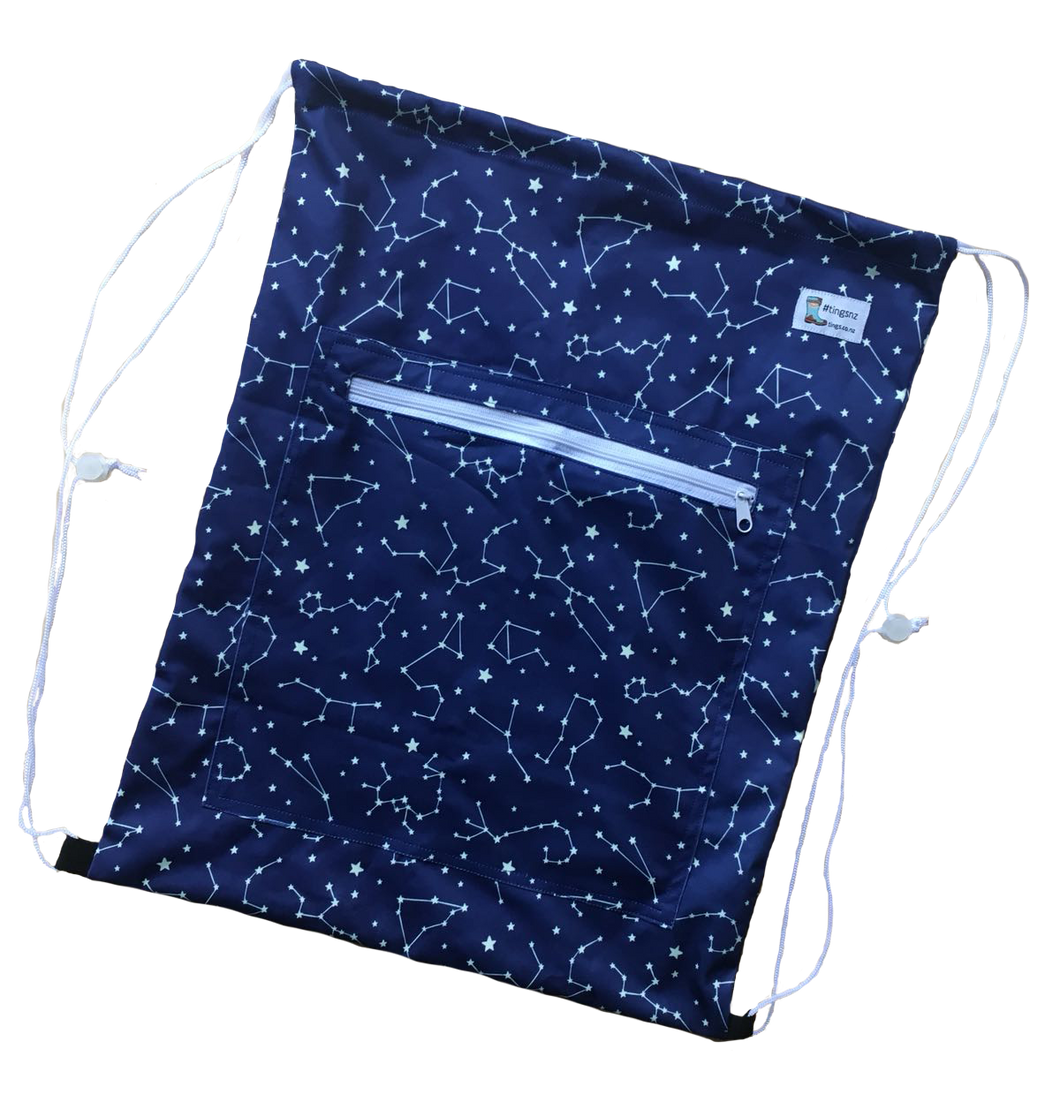 Constellation Drawstring (large wet bag)