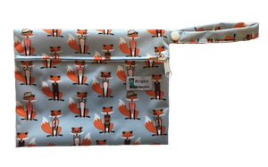 Dapper fox (small wet bag)