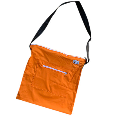Just Plain - Orange 'The Square' (crossbody wet bag)