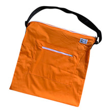 Load image into Gallery viewer, Just Plain - Orange &#39;The Square&#39; (crossbody wet bag)