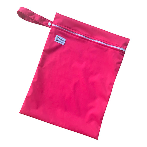 Just Plain - Bright Pink (medium wet bag)