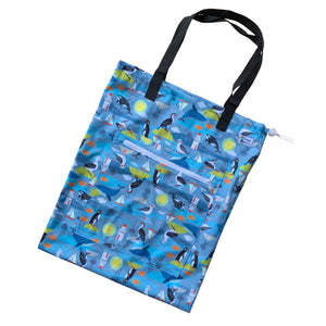 NZ Coast by Ellen G Tote (large wet bag)