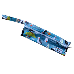 NZ Coast by Ellen G (cutlery or toothbrush wet bag)