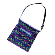 Load image into Gallery viewer, Fluro Palms &#39;The Square&#39; (crossbody wet bag)