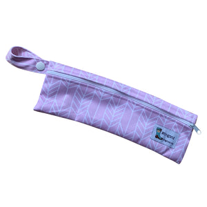 Pretty in Pink (cutlery or toothbrush wet bag)