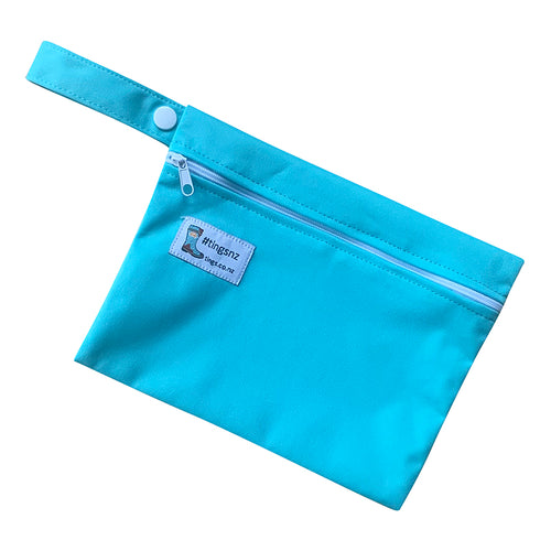Just Plain - Turquoise (small wet bag)