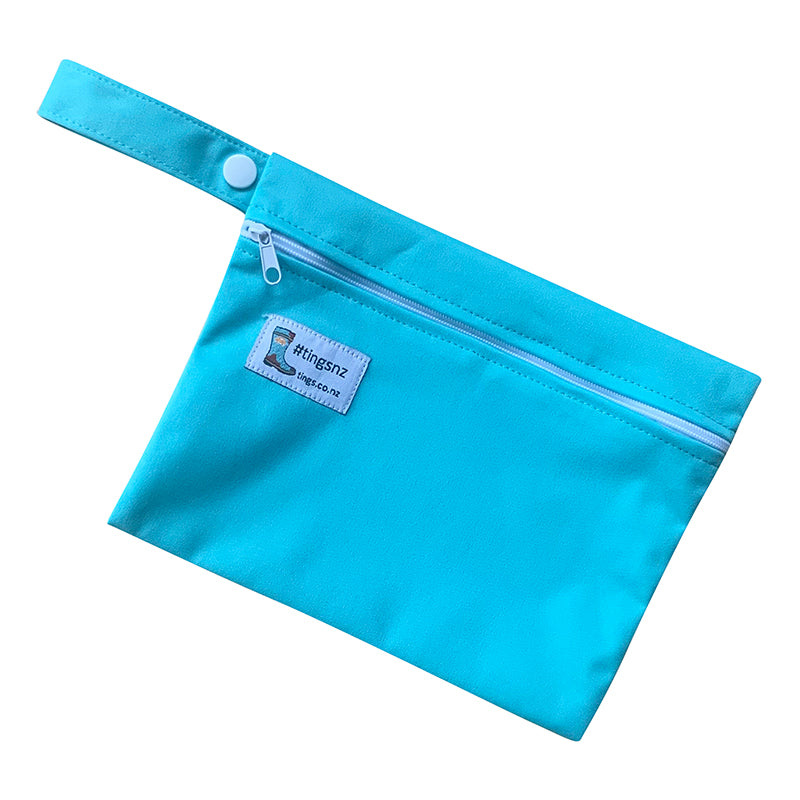 Just Plain - Turquoise (small wet bag)