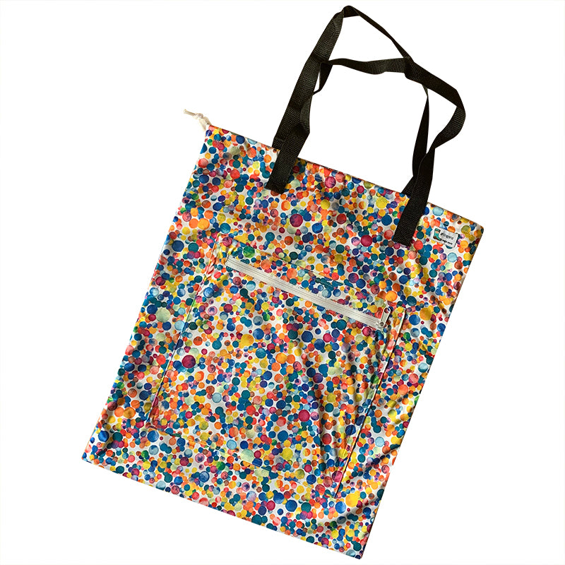 Totally dotty Tote (large wet bag)