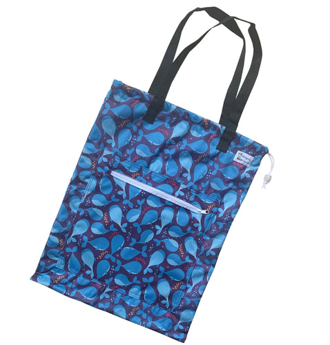 Whale of a time Tote (large wet bag)